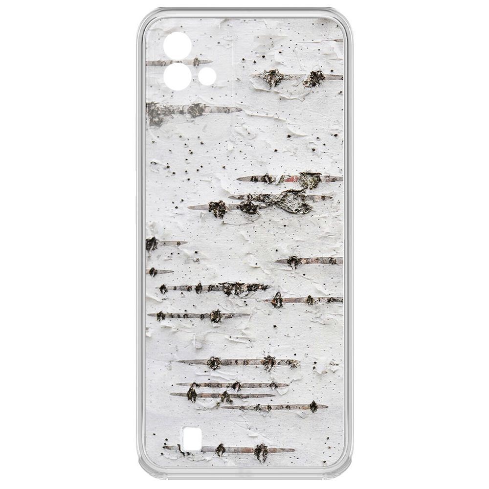 

Чехол-накладка Krutoff Clear Case Березка для Realme Narzo 50i