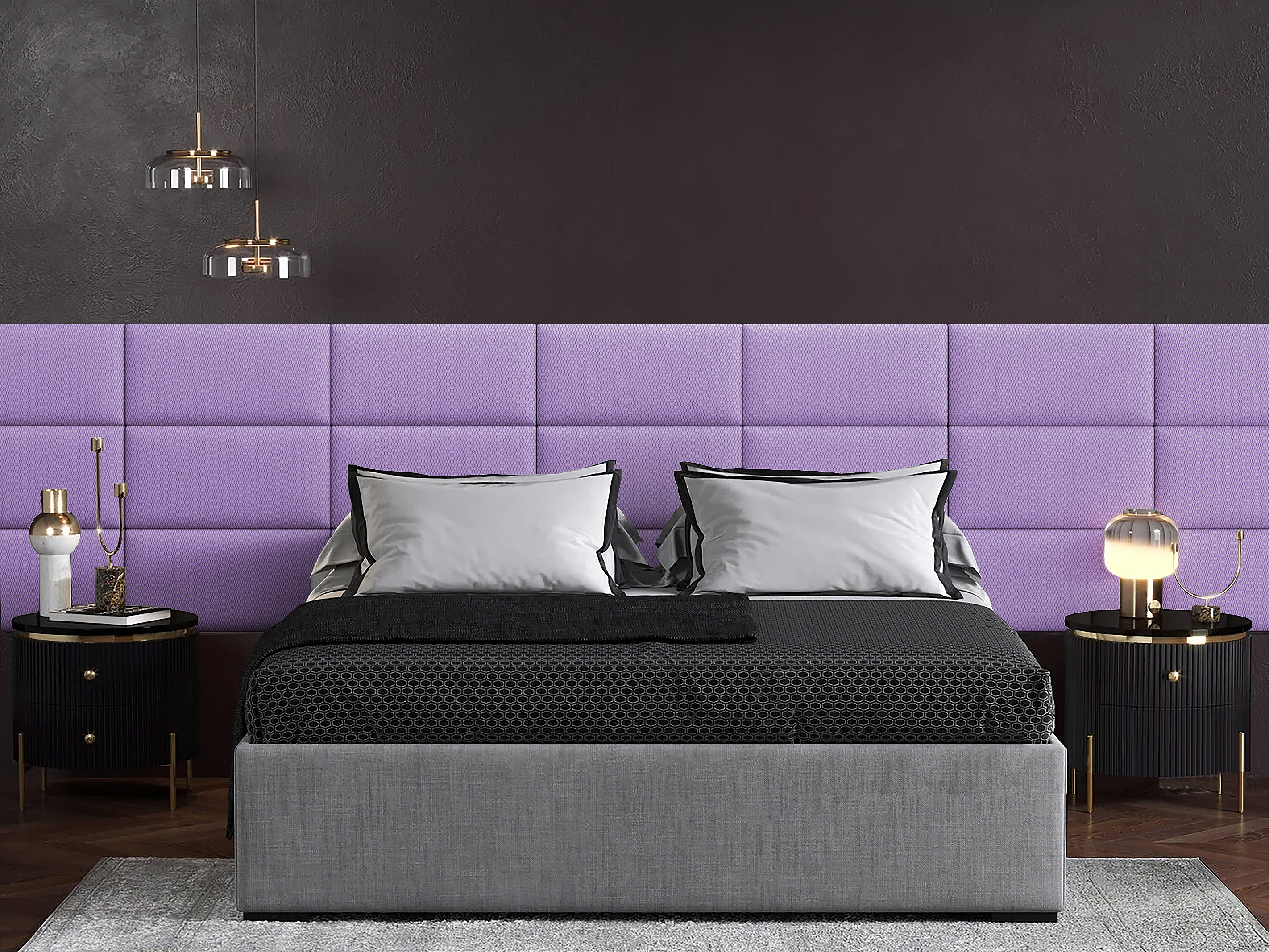 

Панель кровати Cabrio Violet 30х60 см 1 шт., Фиолетовый