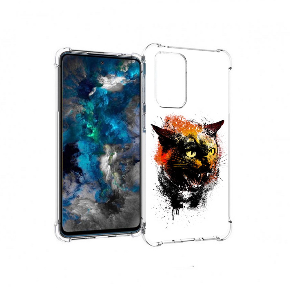 Чехол MyPads Tocco для Samsung Galaxy A33 5G сиамский кот