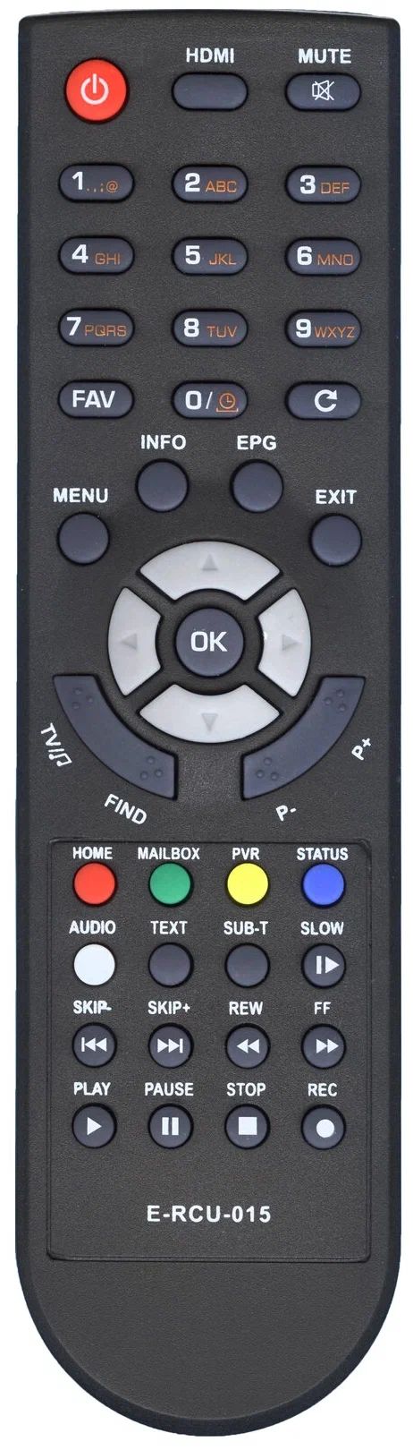 

Пульт ДУ Huayu для Globo E RCU 015, E RCU 015.