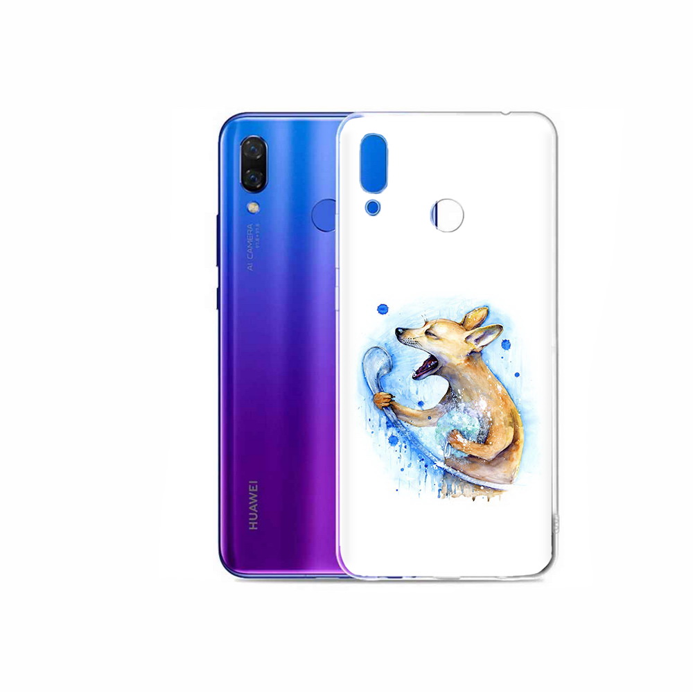 

Чехол MyPads Tocco для Honor Play пение в душе, Прозрачный, Tocco