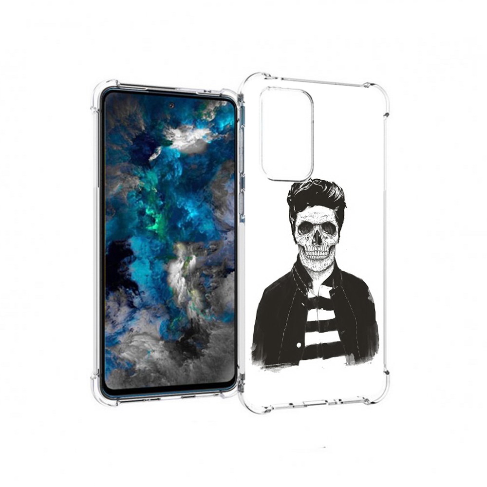 

Чехол MyPads Tocco для Samsung Galaxy A33 5G скелет, Прозрачный, Tocco