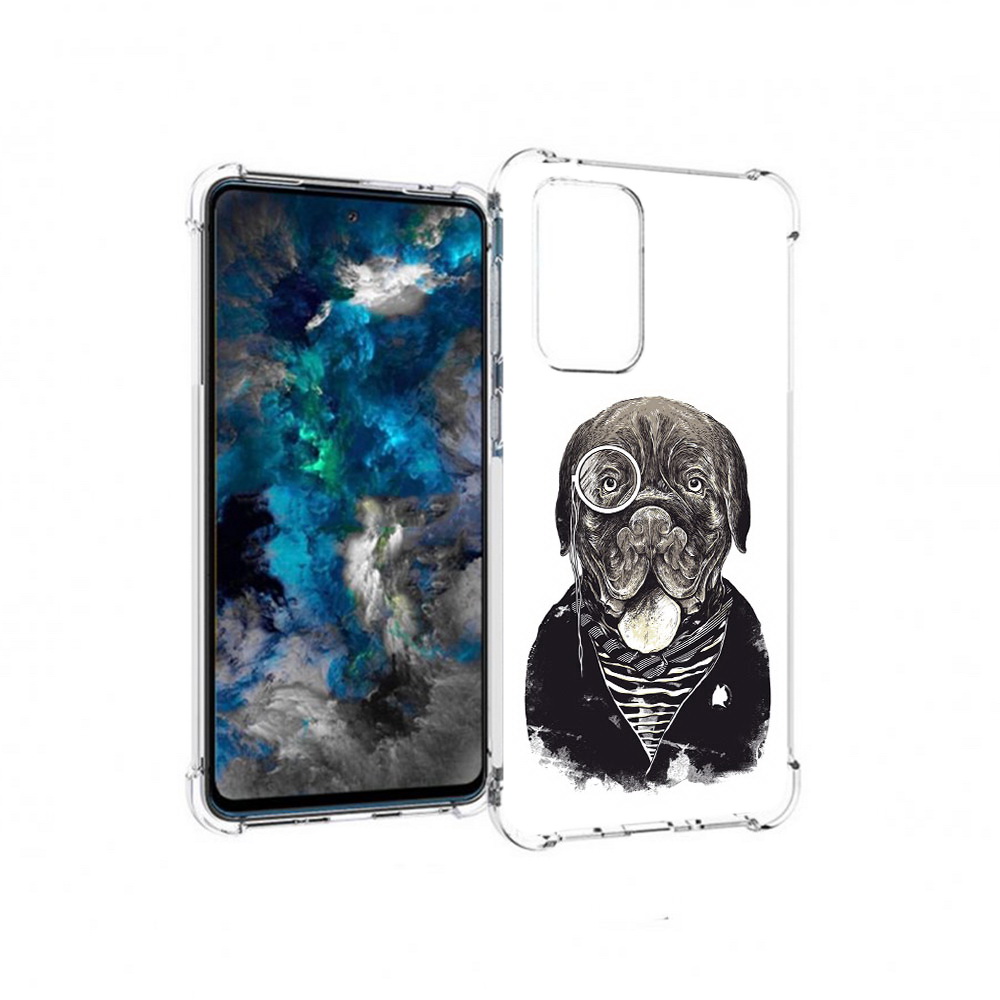 

Чехол MyPads Tocco для Samsung Galaxy A33 5G солидный песик, Прозрачный, Tocco