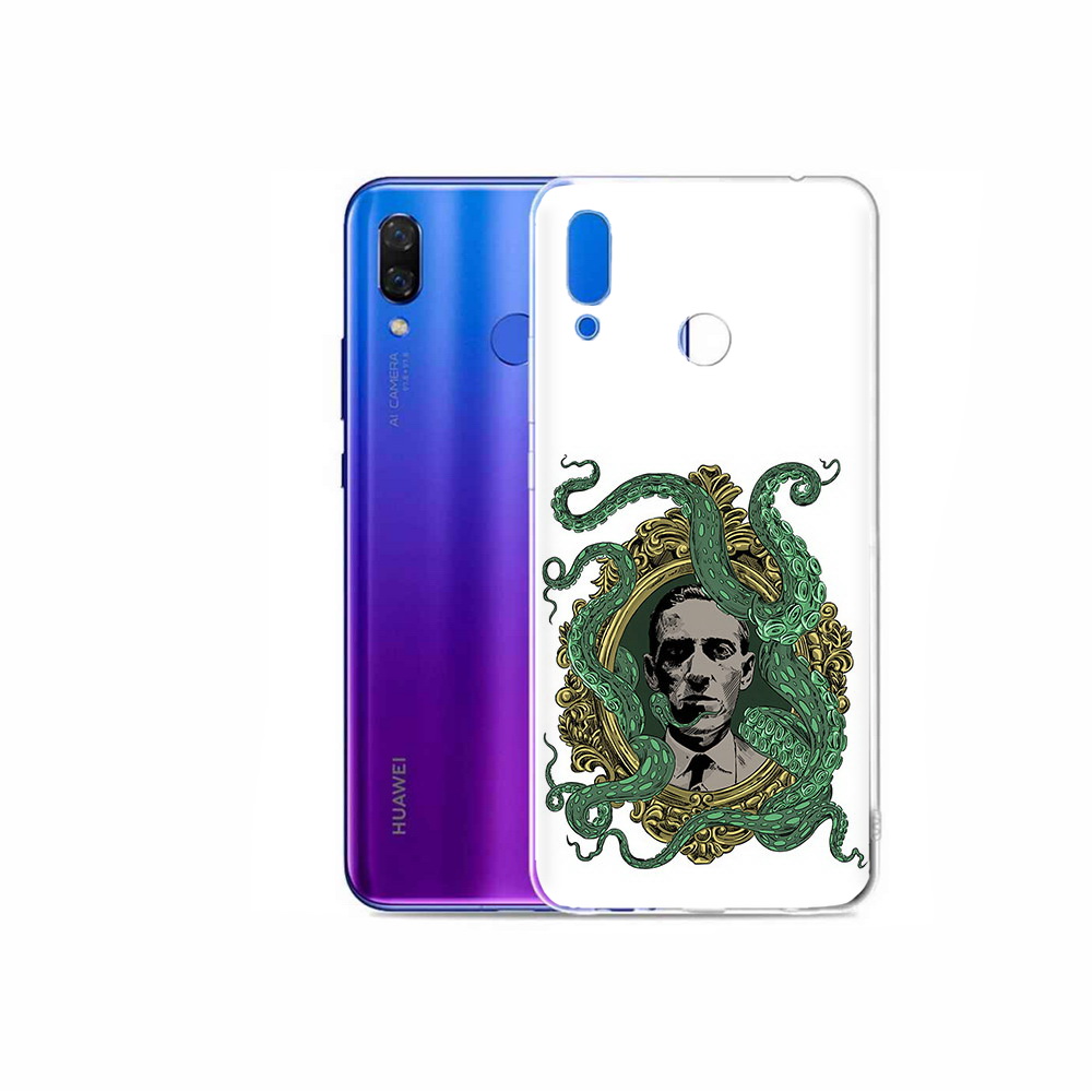 

Чехол MyPads Tocco для Honor Play портрет с кракеном, Прозрачный, Tocco