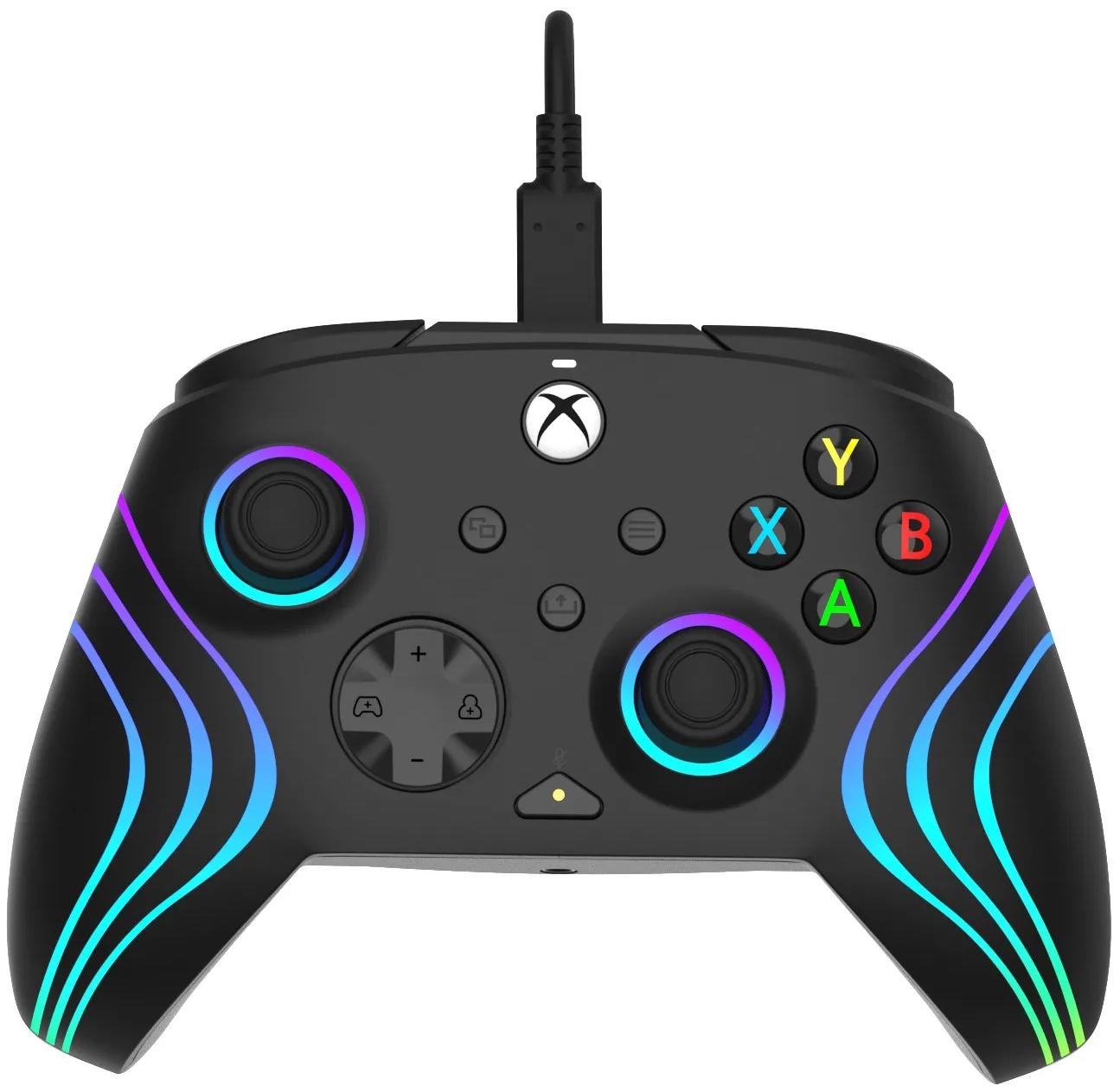 Геймпад проводной Controller Wired PDP Afterglow Wave (024) (Xbox One/Series X/S/PC)