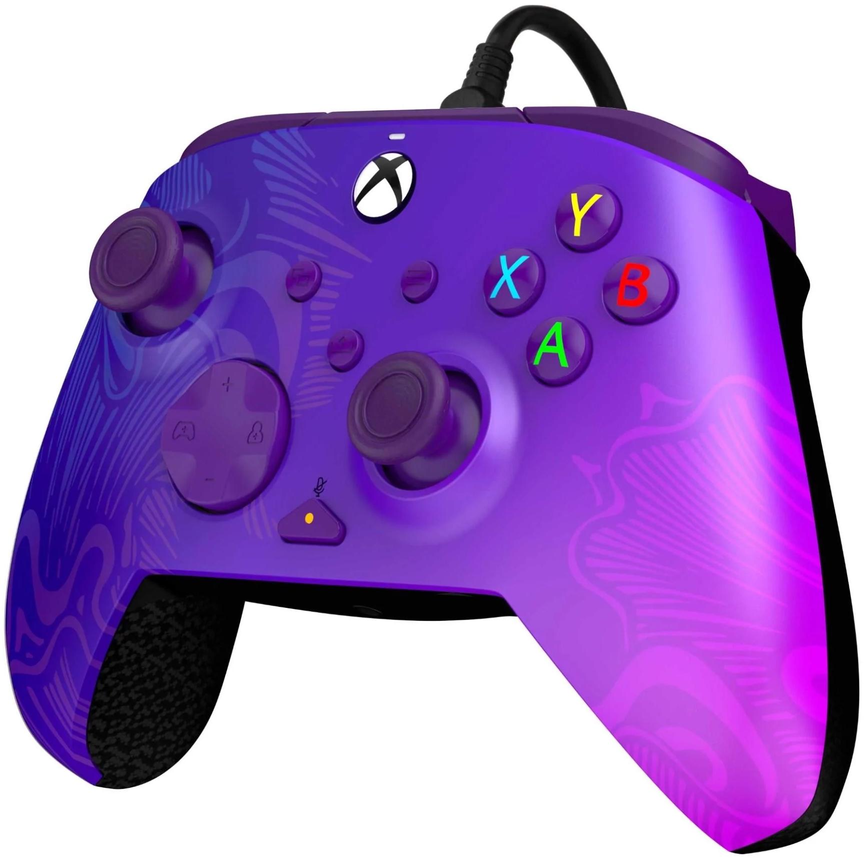 Геймпад проводной Controller Wired Rematch PDP Purple Fade (023-PF) (Xbox One/Series X/S/P