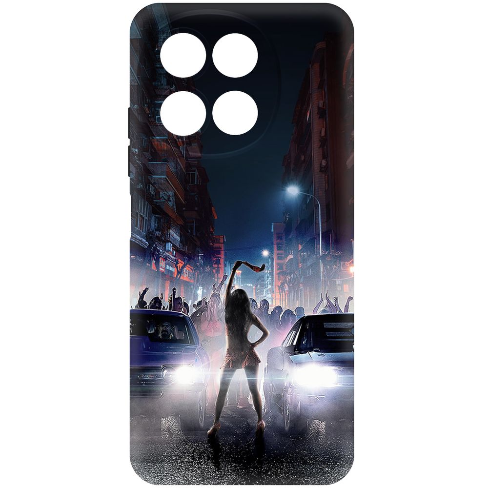 

Чехол-накладка Krutoff Soft Case Форсаж. Стритрейсинг для TECNO Spark 30 5G черный