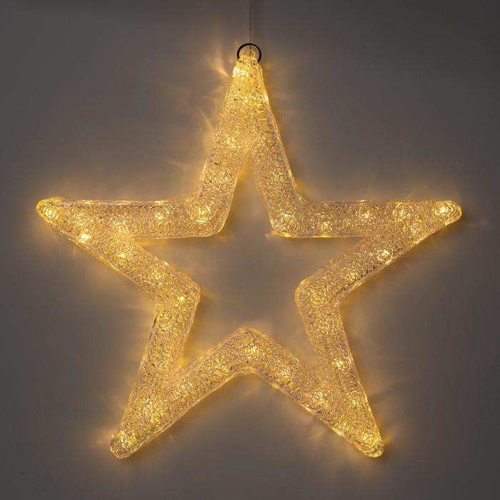 

Световая фигура Luazon Lighting Звезда Р00011586 белый теплый, Звезда