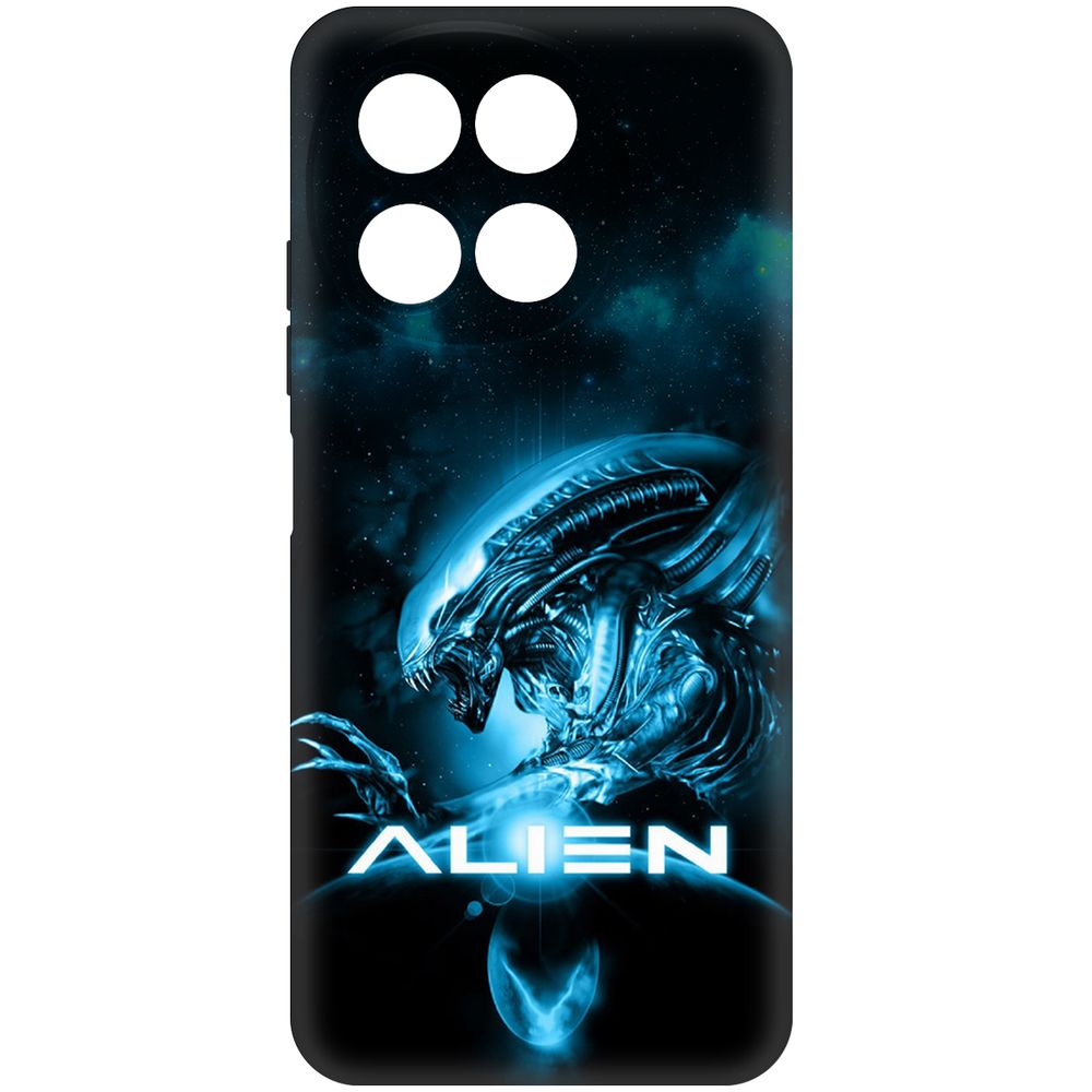 

Чехол-накладка Krutoff Soft Case Чужой. Космос для Tecno Spark 30 5G черный