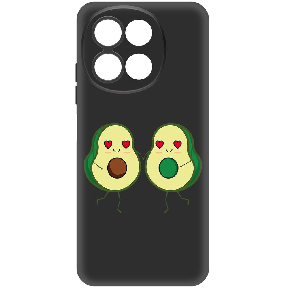 

Чехол-накладка Krutoff Soft Case Авокадо Пара для TECNO Spark 30 5G черный