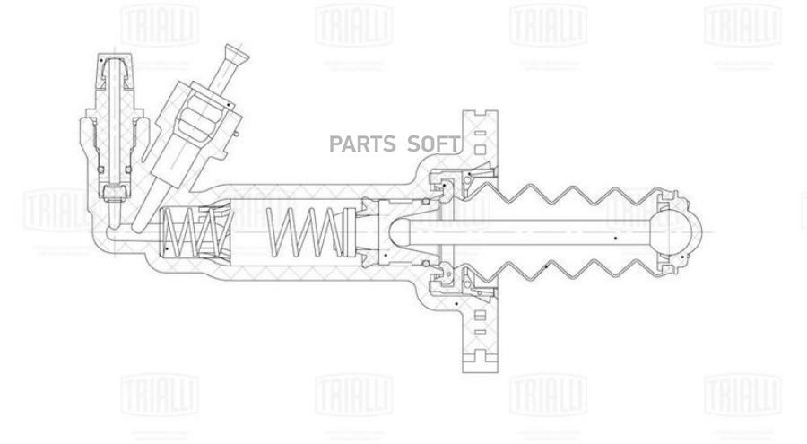 Цилиндр Сцеп. Для А/М Skoda Fabia Ii (07-)/Vw Golf Iv (97-) 1.2I/1.4I/