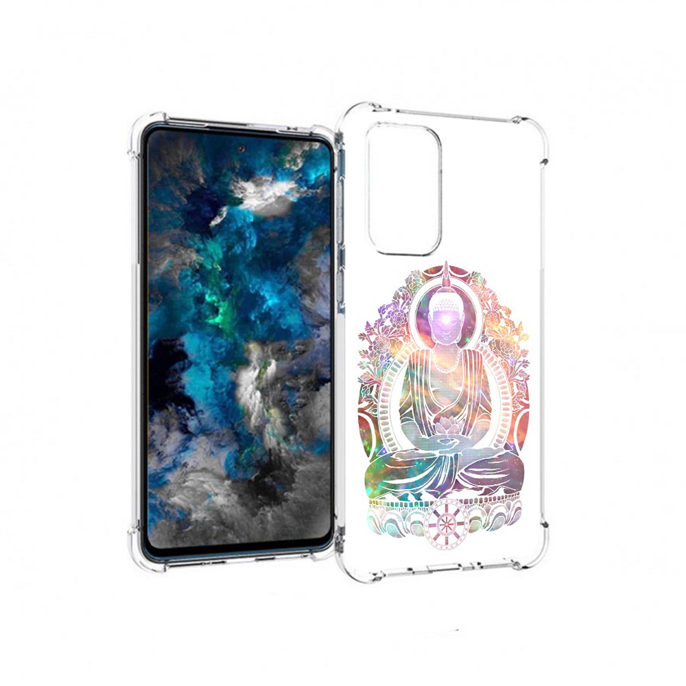 

Чехол MyPads Tocco для Samsung Galaxy A33 5G умный мужчина абстракция, Прозрачный, Tocco