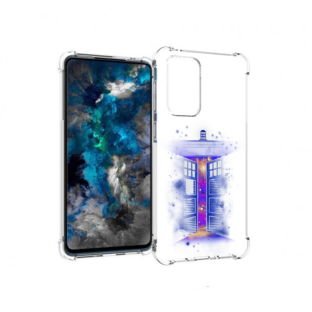 

Чехол MyPads Tocco для Samsung Galaxy A33 5G фиолетовый уголок абстракция, Прозрачный, Tocco