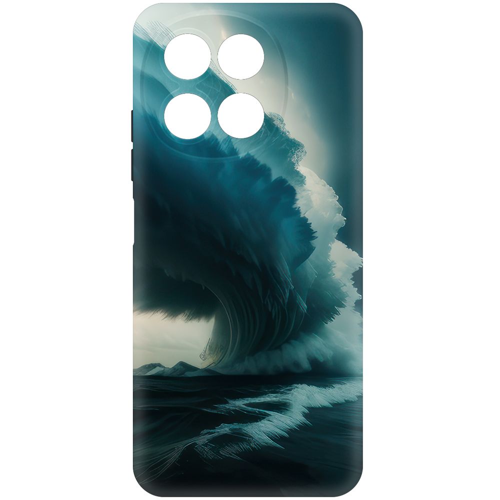 

Чехол-накладка Krutoff Soft Case Торнадо для TECNO Spark 30 5G черный