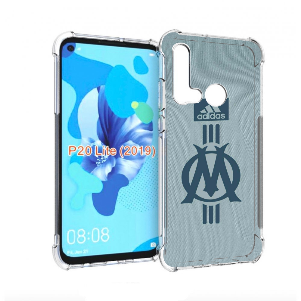 

Чехол бампер MyPads фк марсель для Huawei P20 Lite (2019), Прозрачный, Tocco