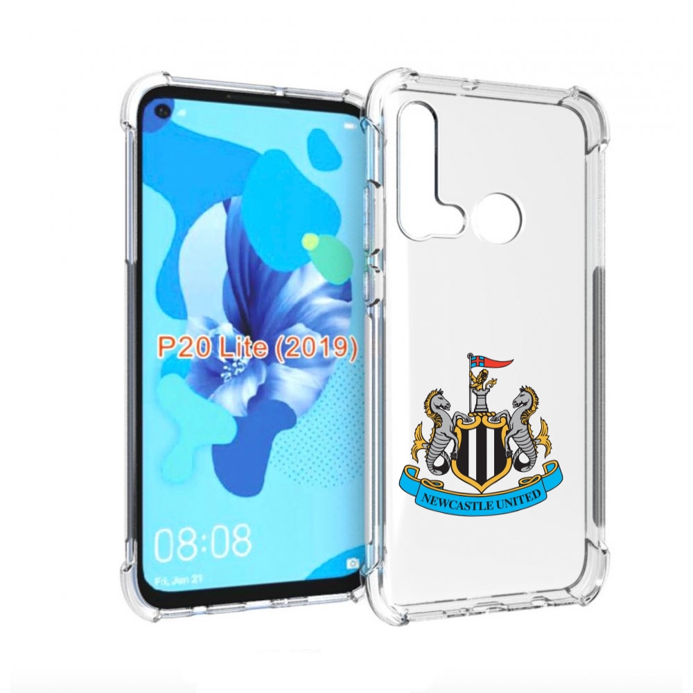 

Чехол бампер MyPads фк ньюкасл для Huawei P20 Lite (2019), Прозрачный, Tocco