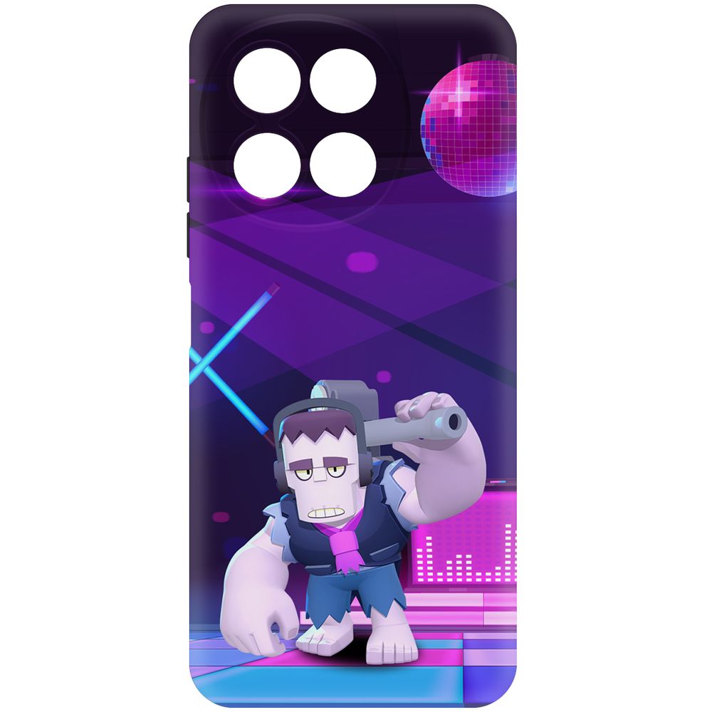 

Чехол-накладка Krutoff Soft Case Brawl Stars - Фрэнк для TECNO Spark 30 5G черный