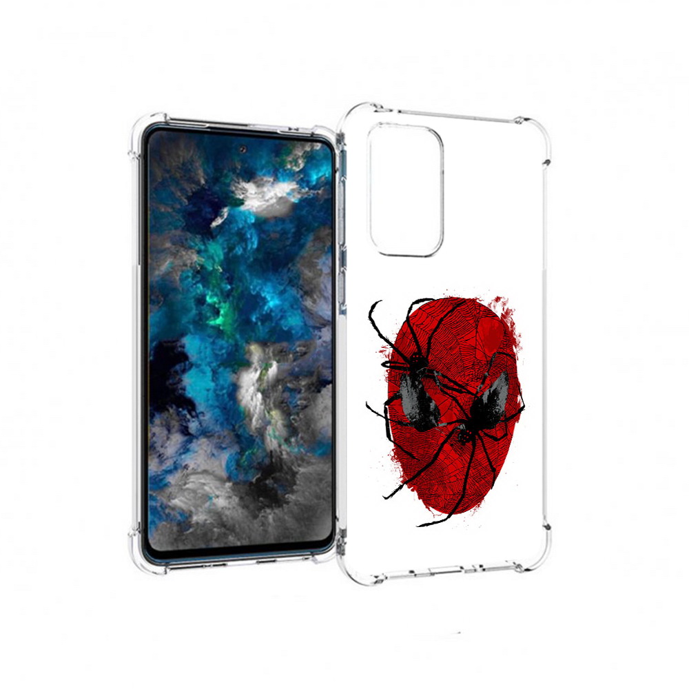 

Чехол MyPads Tocco для Samsung Galaxy A33 5G человек паук, Прозрачный, Tocco