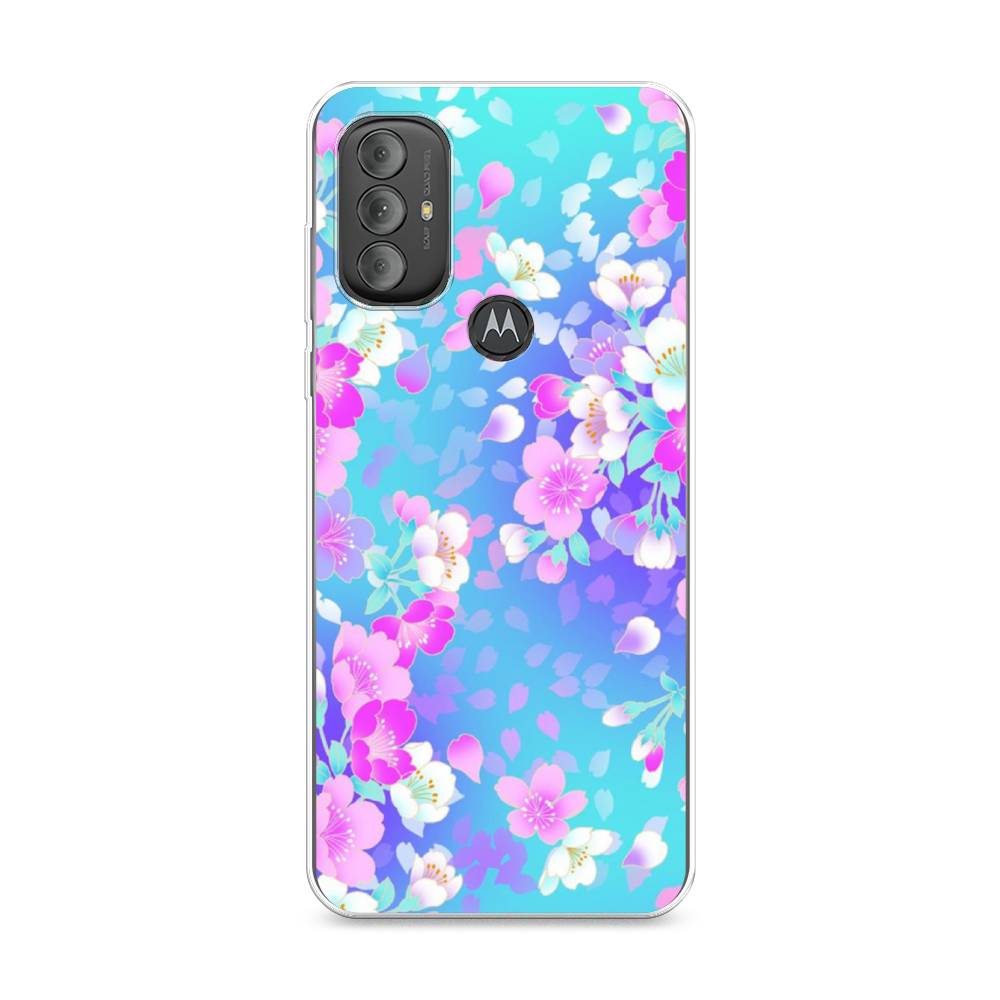 

Чехол Awog на Motorola Moto G Power 2022 "Яблоневые цветы", Разноцветный, 242850-8