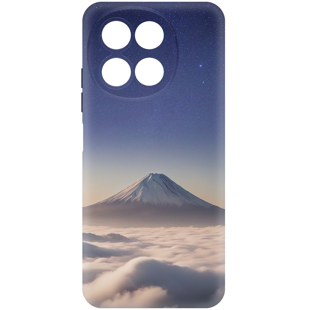 

Чехол-накладка Krutoff Soft Case Япония, Фудзияма для TECNO Spark 30 5G черный