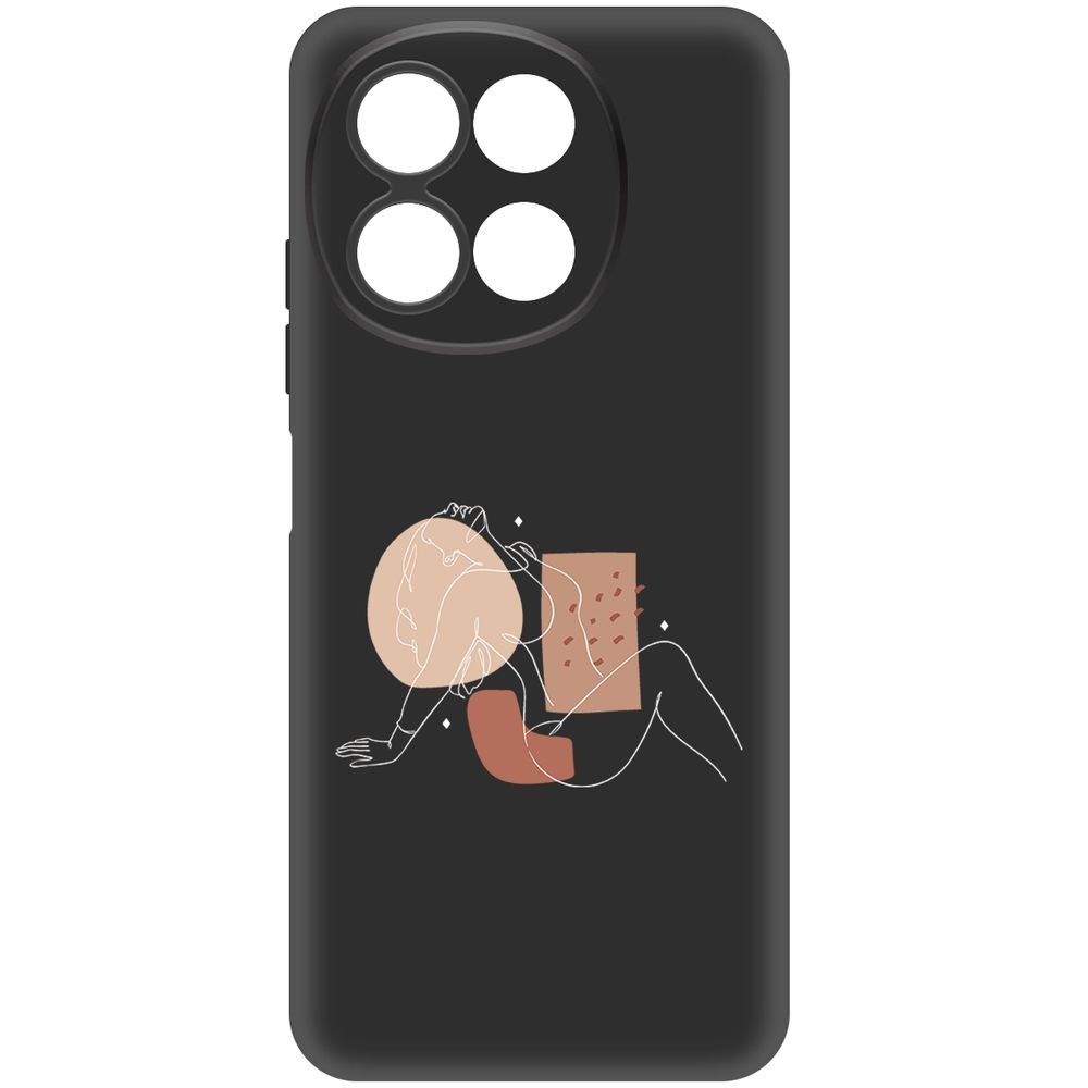 

Чехол-накладка Krutoff Soft Case Чувственность для TECNO Spark 30 5G черный