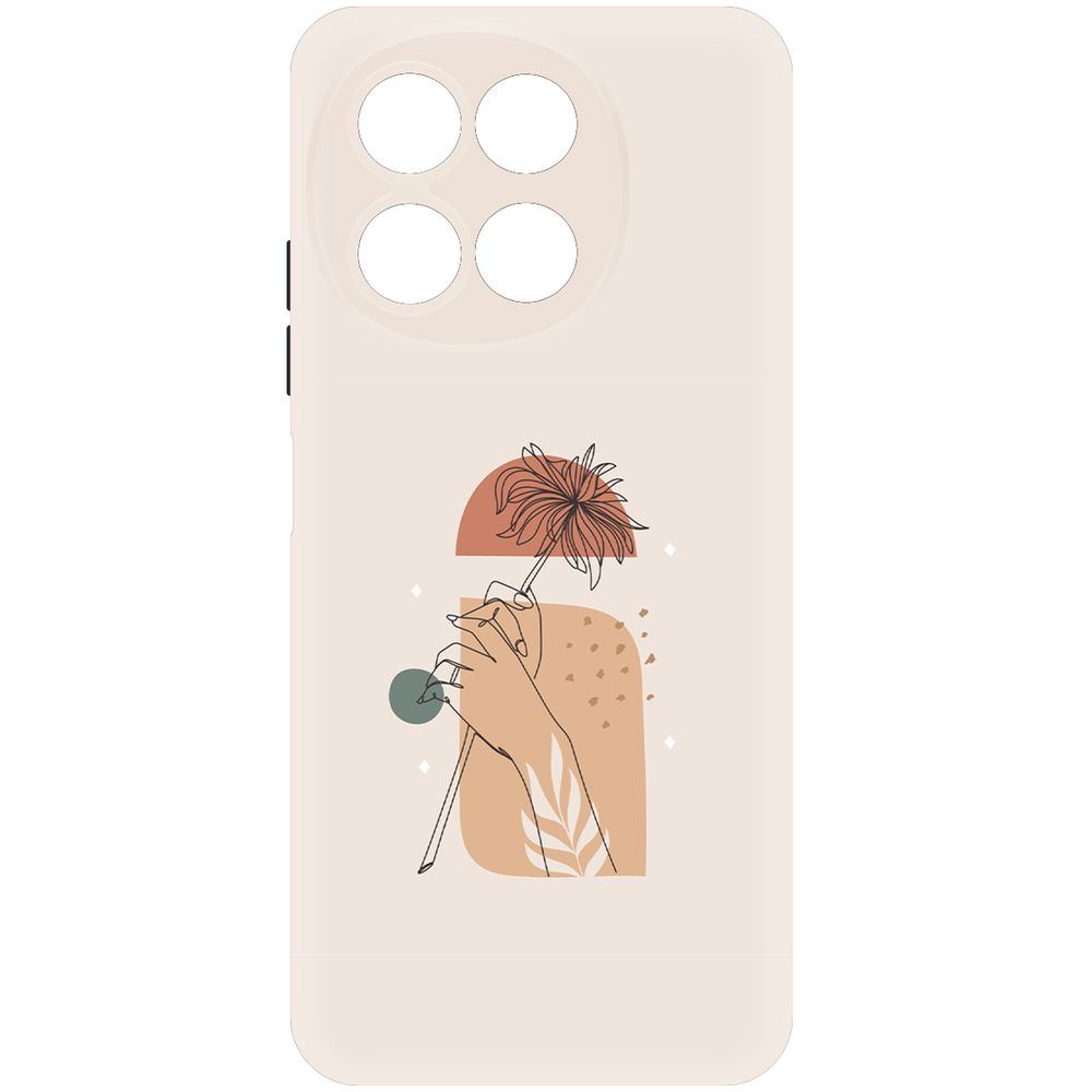 

Чехол-накладка Krutoff Soft Case Романтика для TECNO Spark 30 5G черный