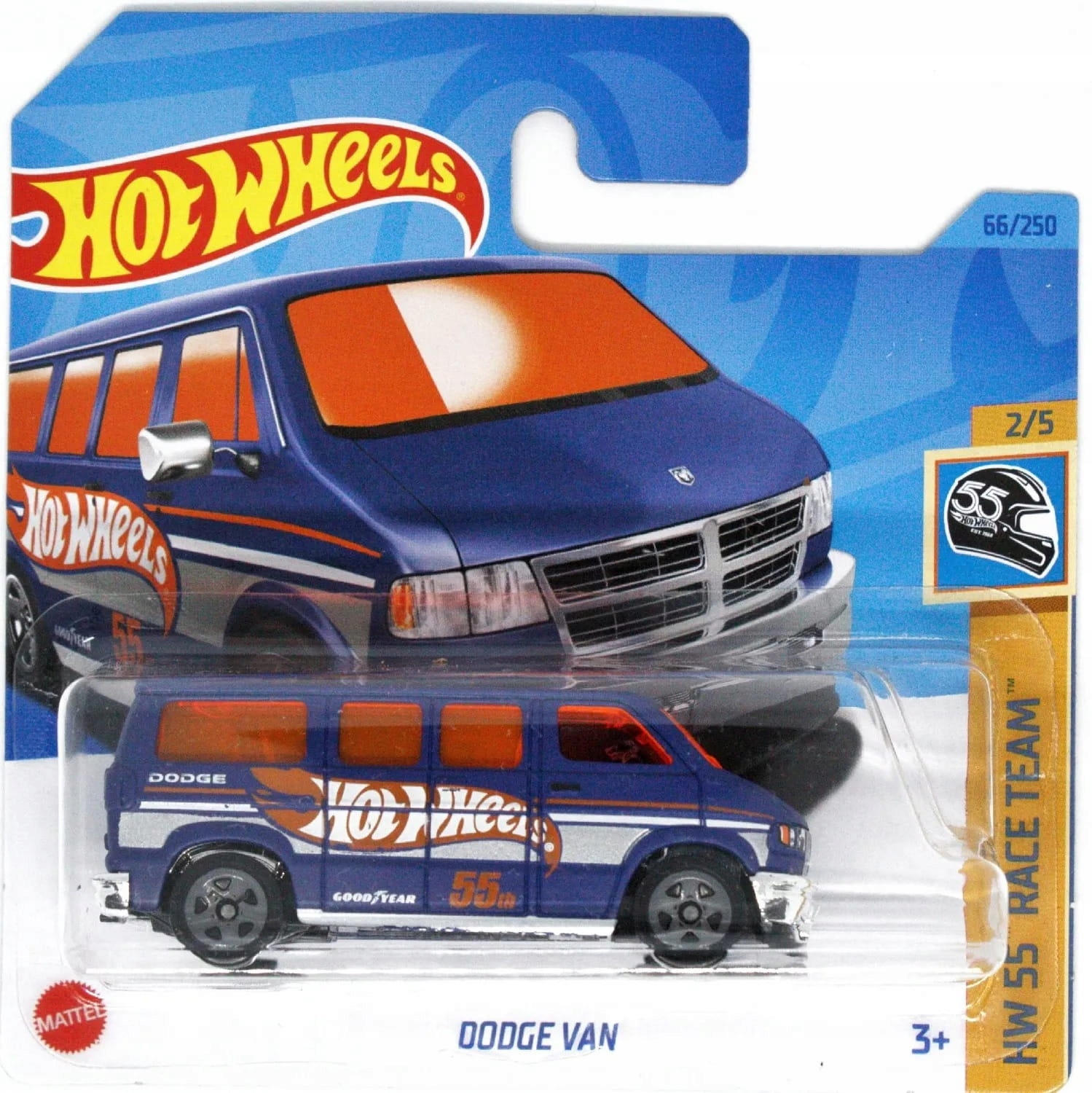 Машинка Hot Wheels 5785 Hw 55 Race Team Dodge Van, Hkh67-m521 машинка hot wheels muscle speeder 5785 dhw54