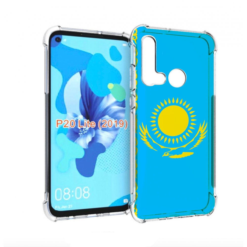 

Чехол бампер MyPads флаг Казахстана-1 для Huawei P20 Lite (2019), Прозрачный, Tocco