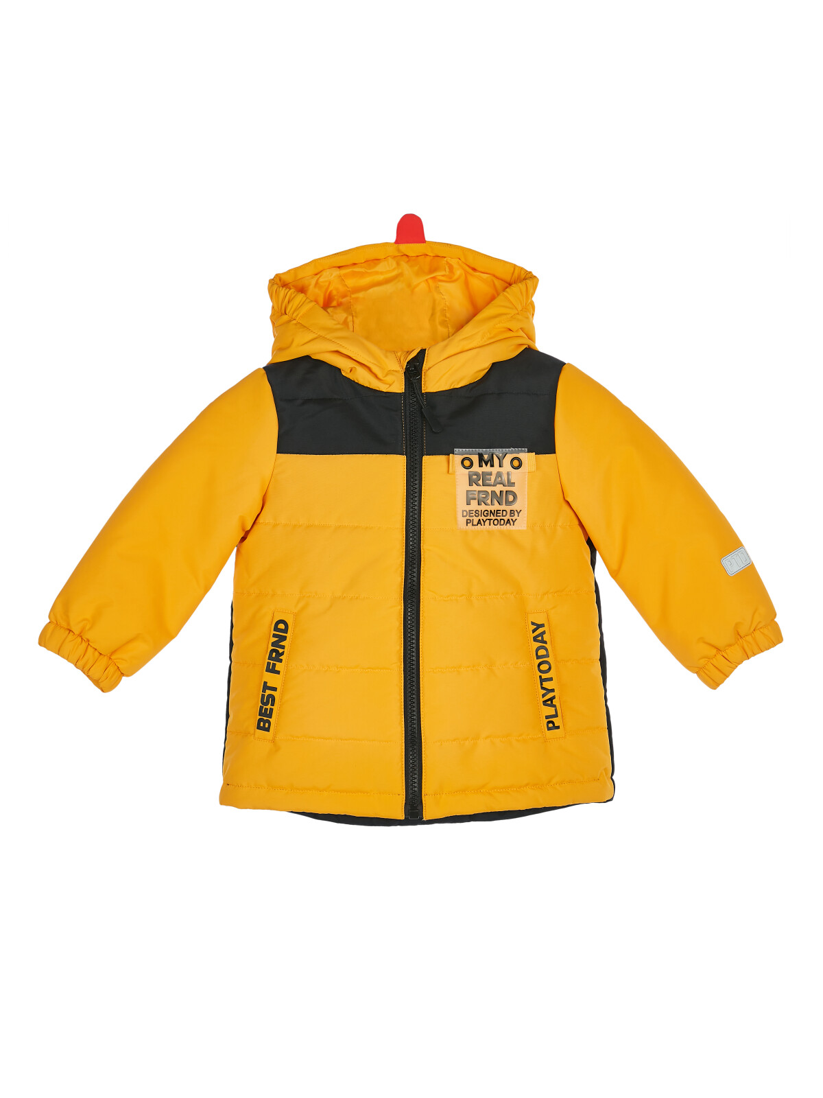 Куртка детская PlayToday 12313051, желтый, 80