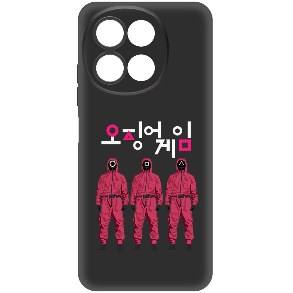 

Чехол-накладка Krutoff Soft Case Игра в кальмара-Персонал для TECNO Spark 30 5G черный