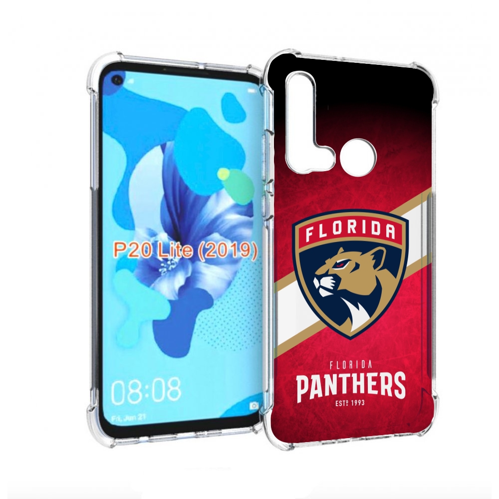 

Чехол бампер MyPads флорида пантерс для Huawei P20 Lite (2019), Прозрачный, Tocco