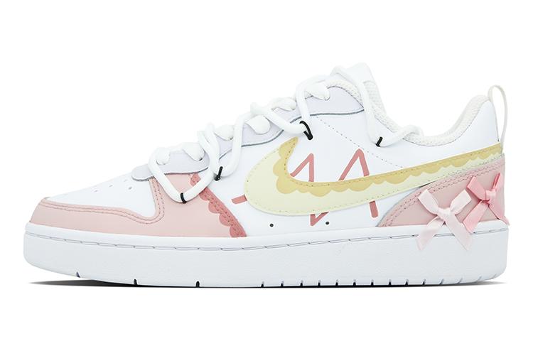 

Кеды унисекс Nike Court Borough Low 2 GS белые 38 EU, Белый, Court Borough Low 2 GS