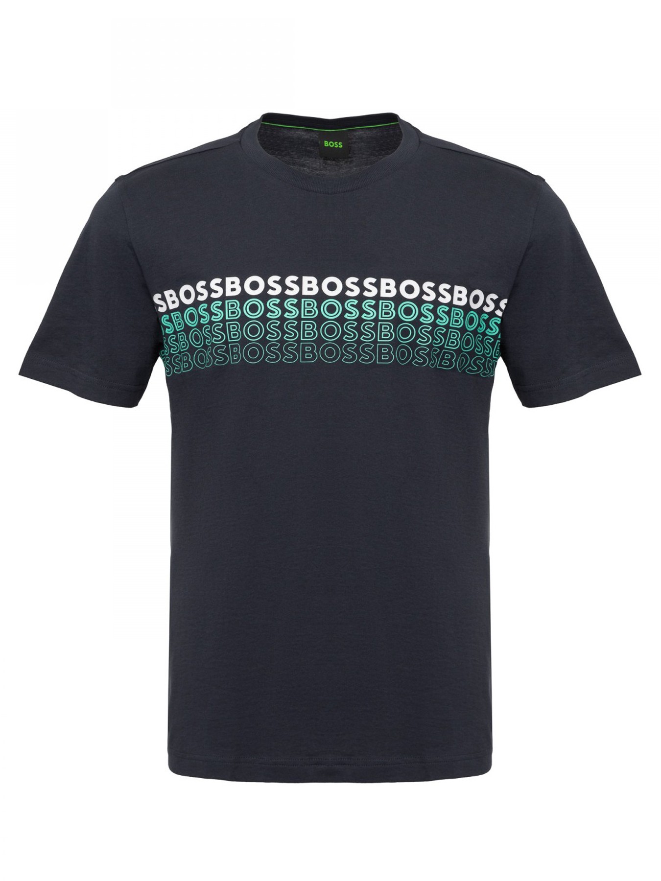 

Футболка мужская BOSS 50488785 синяя 48 RU, Синий, 50488785