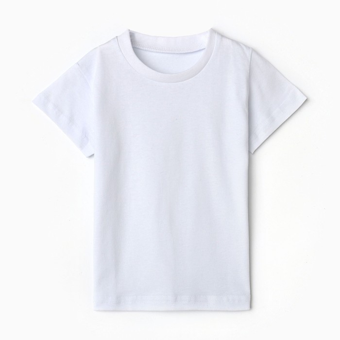 Футболка детская Семицвет-Тики Классика, белый, 92 футболка детская семи тики классика белый 92