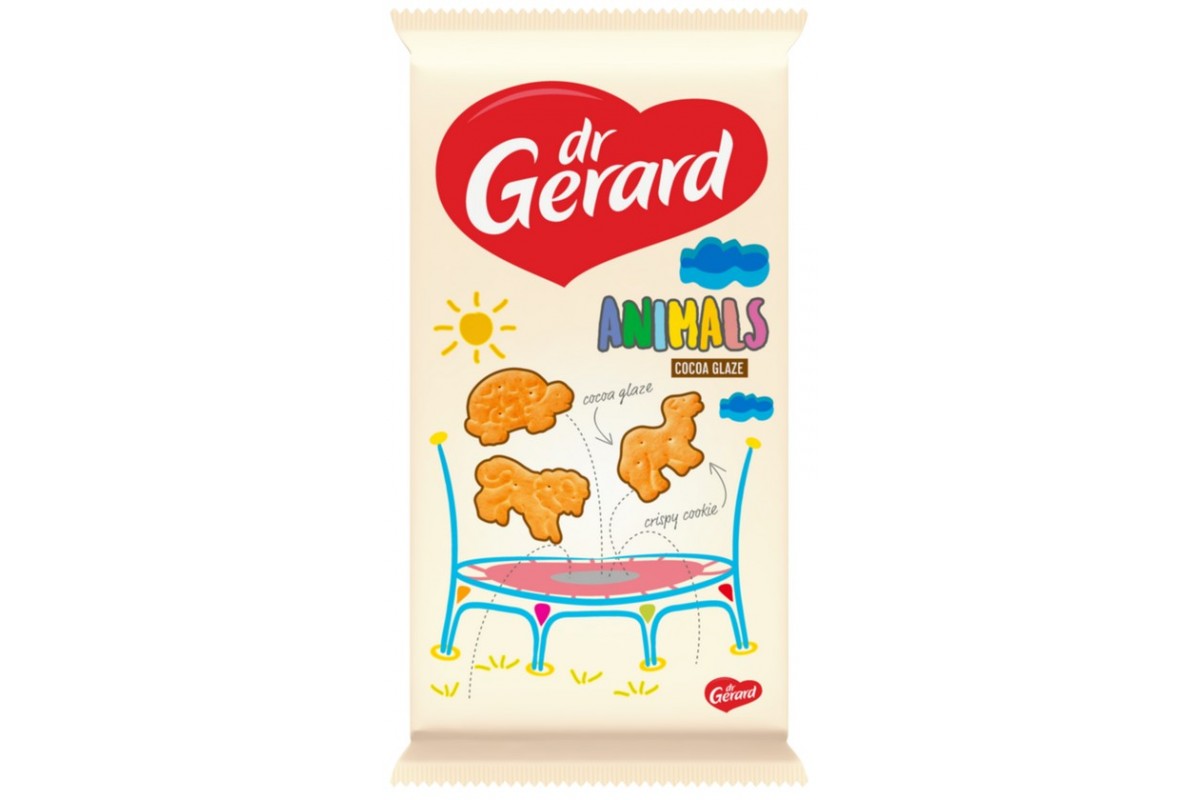 Печенье Dr. Gerard Animal глазированное 165 г