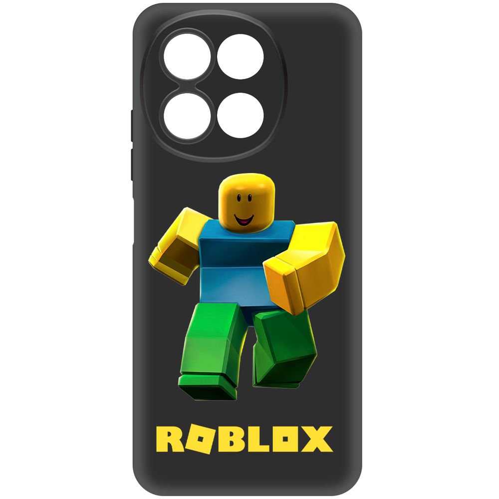 

Чехол-накладка Krutoff Soft Case Roblox-Классический Нуб для TECNO Spark 30 5G черный