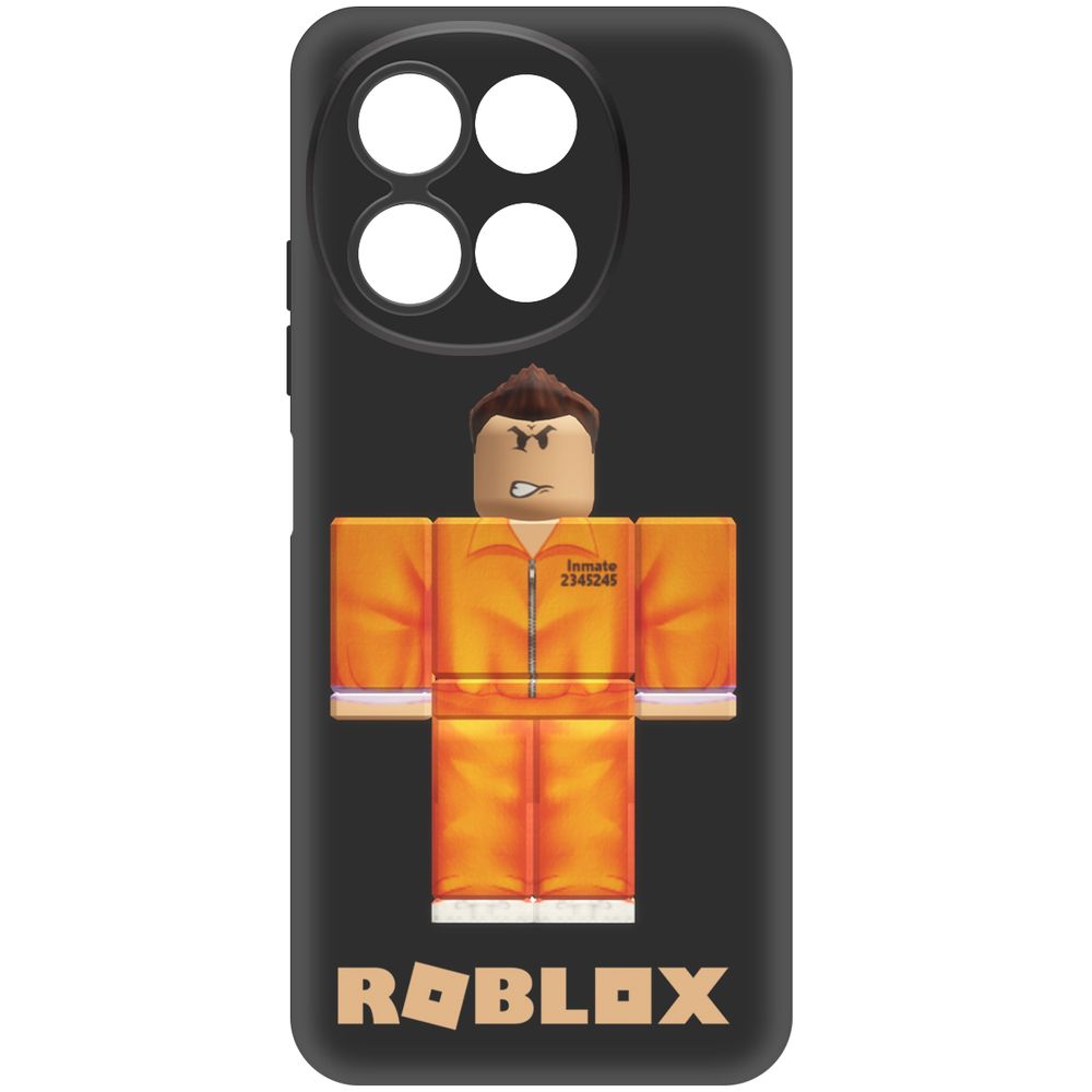 

Чехол-накладка Krutoff Soft Case Roblox-Заключенный для TECNO Spark 30 5G черный