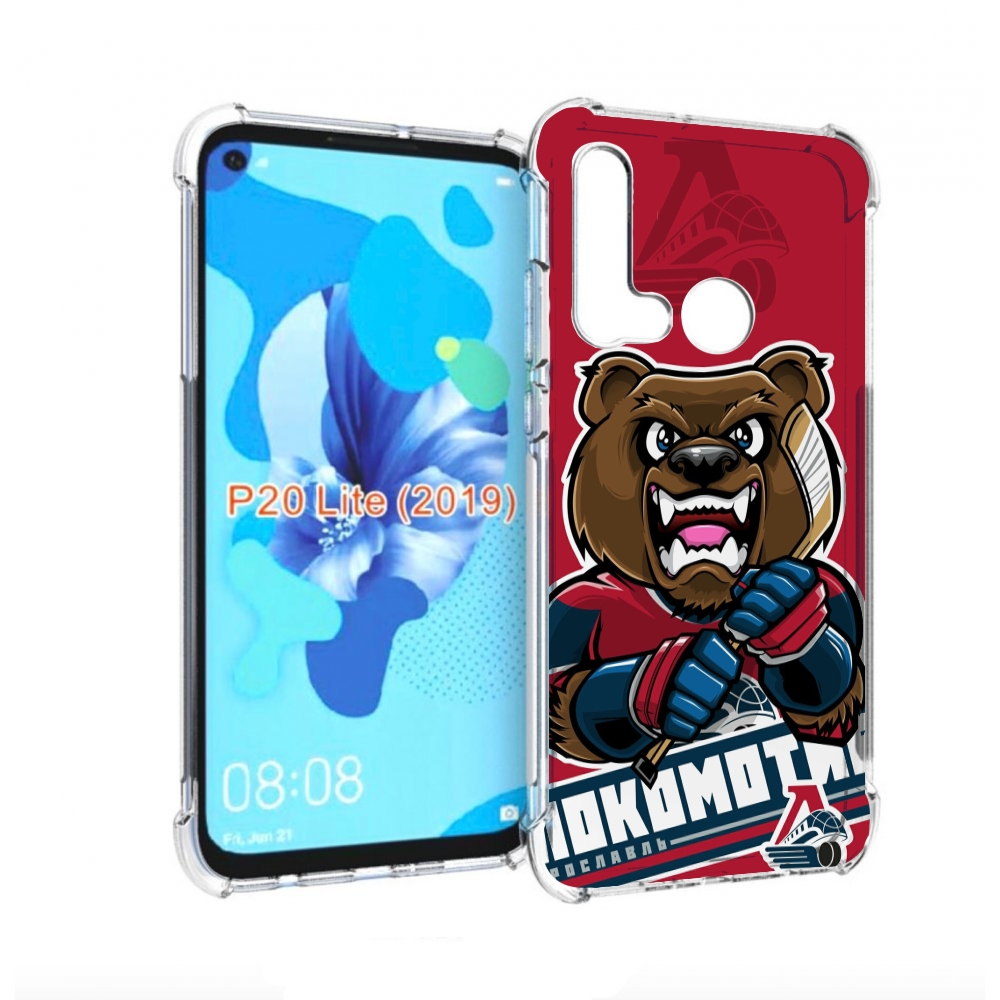 

Чехол бампер MyPads хоккеи локомотив ярославь мужской для Huawe, Прозрачный, Tocco