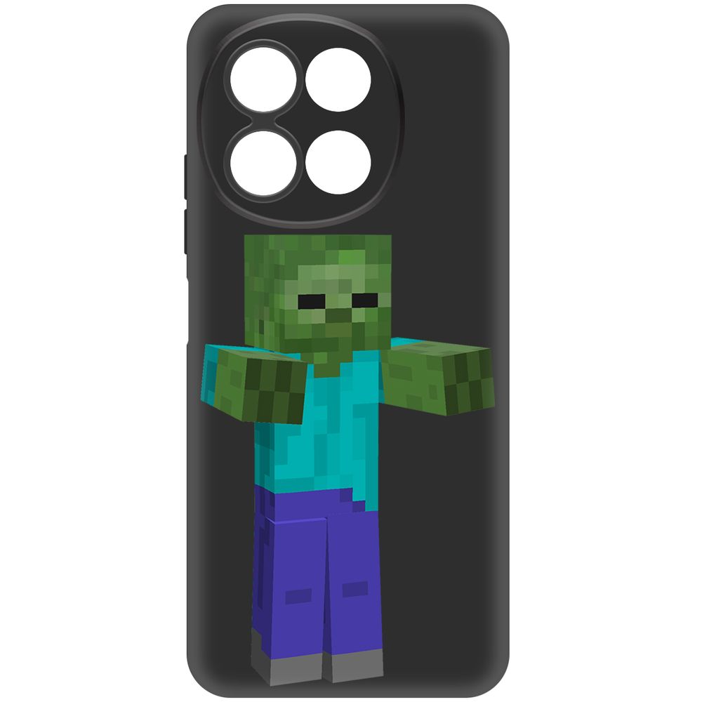 

Чехол-накладка Krutoff Soft Case Minecraft-Гигант для TECNO Spark 30 5G черный