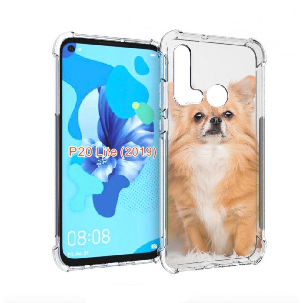 

Чехол бампер MyPads чихуа хуа для Huawei P20 Lite (2019), Прозрачный, Tocco