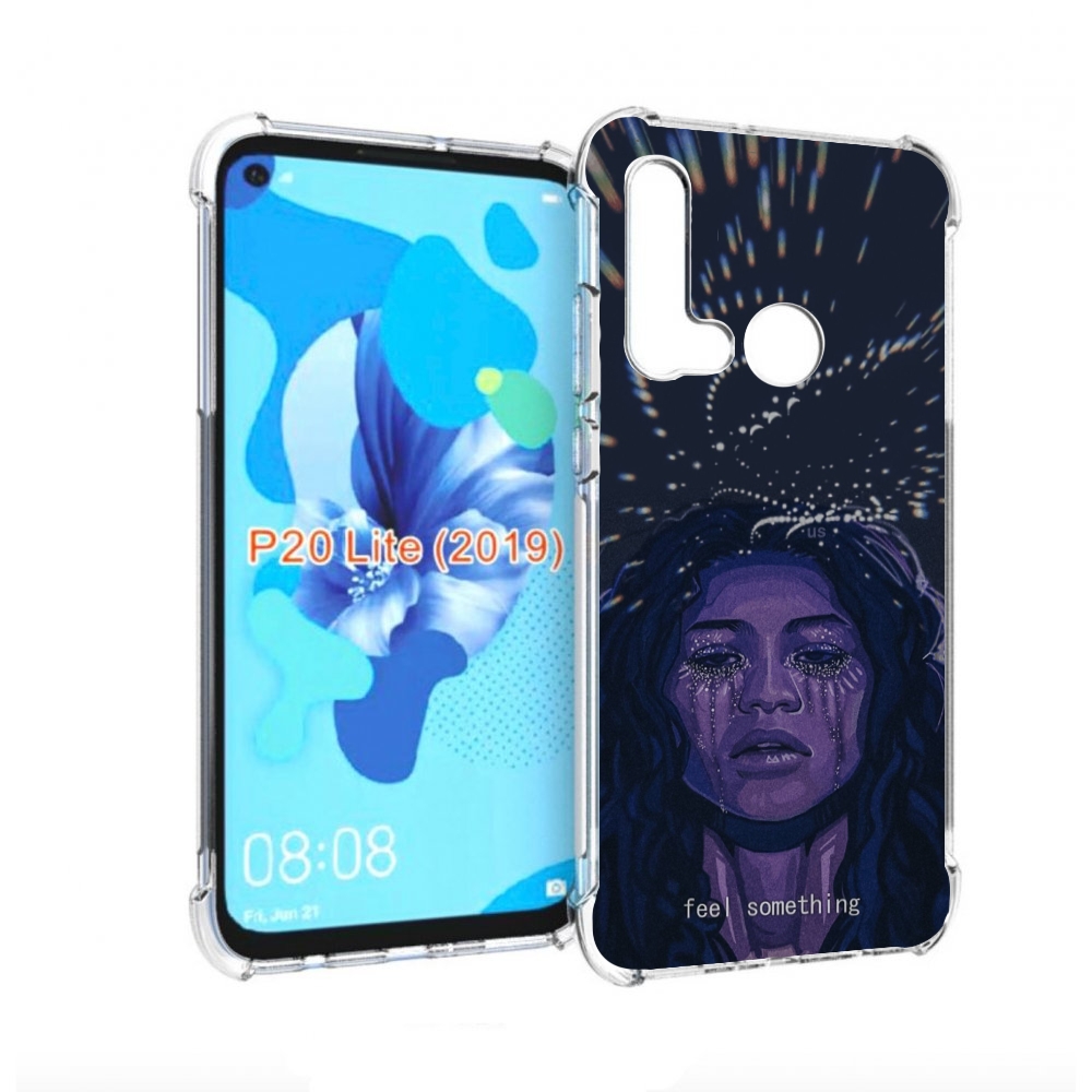 

Чехол бампер MyPads чувствую себя непонятно женский для Huawei P, Прозрачный, Tocco