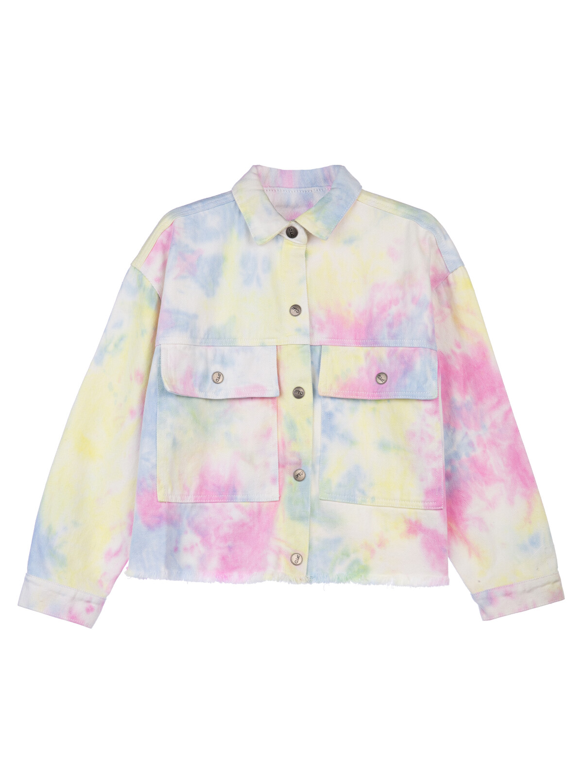 Куртка джинсовая детская PlayToday 12321190, разноцветный, 158