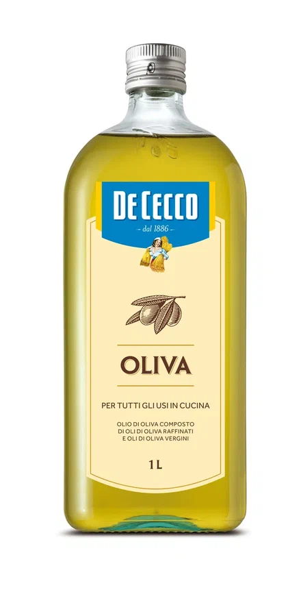 Масло оливковое De Cecco Oliva рафинированное, 1 л