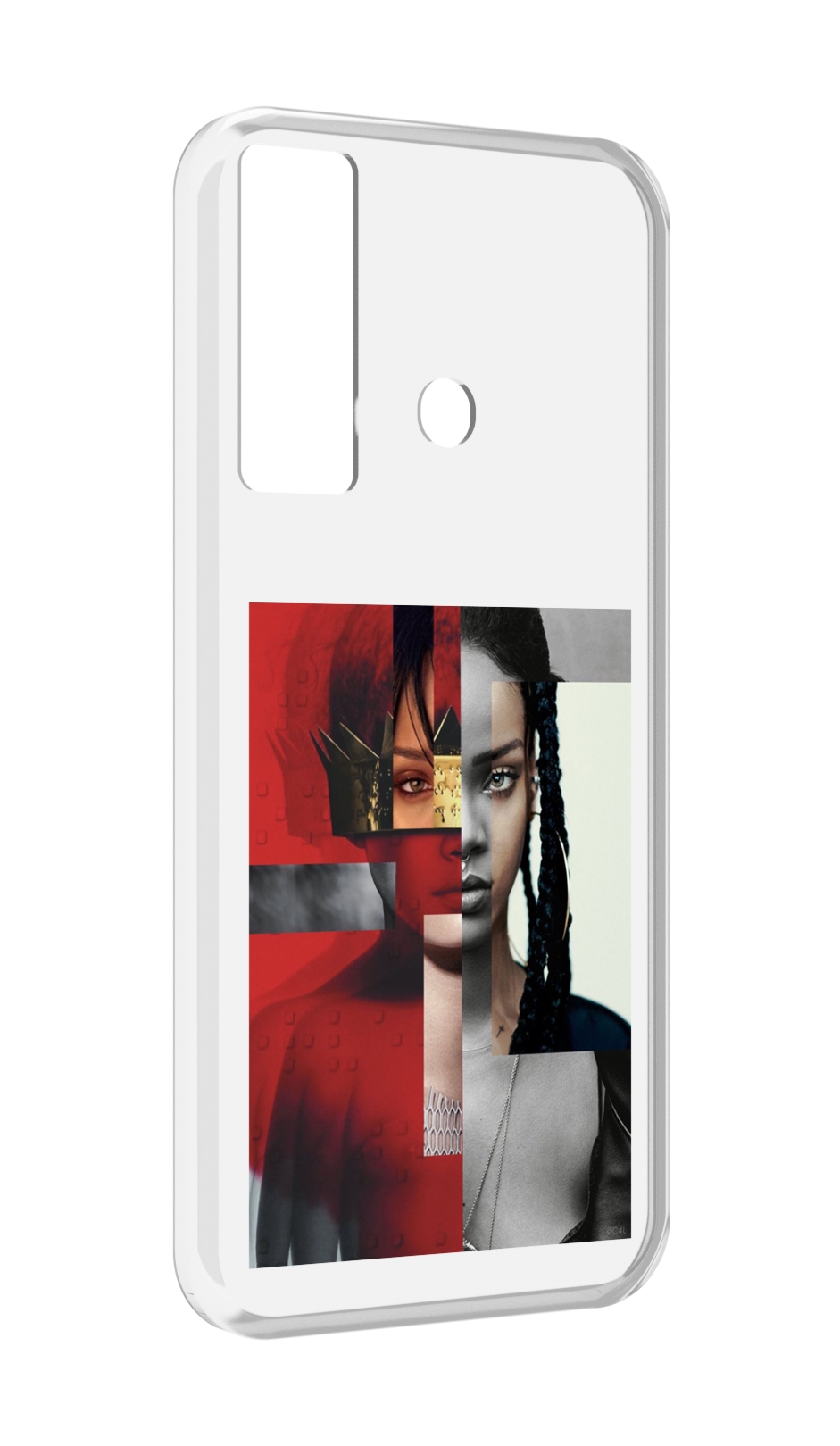 

Чехол MyPads Обложка-Рианна для Tecno Camon 17, Прозрачный, Tocco