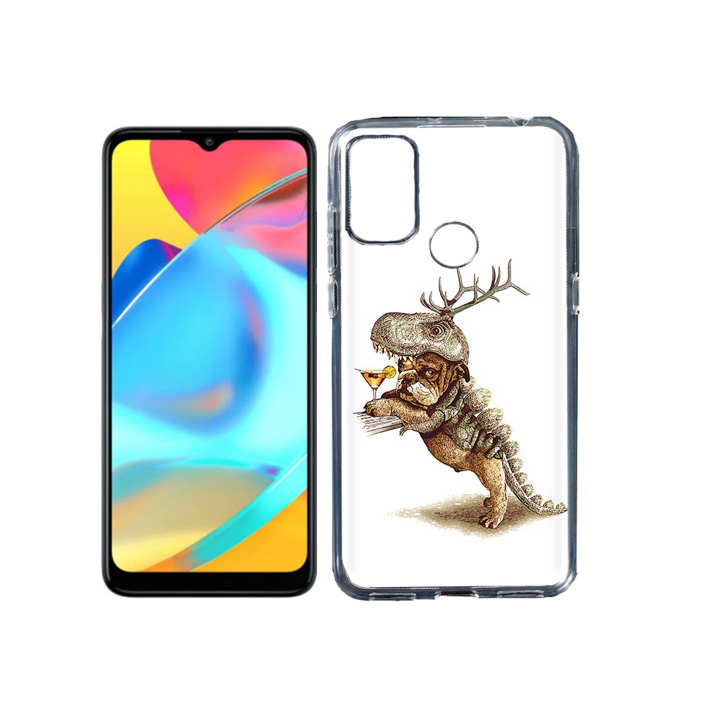 

Чехол MyPads Tocco для Alcatel 3L 6056H (2021) тематическая вечеринка (PT160724.669.638), Прозрачный, Tocco
