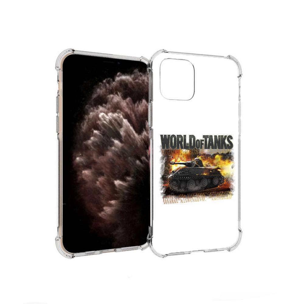 

Чехол MyPads Tocco для Apple iPhone 11 Pro Мир танков-2, Прозрачный, Tocco