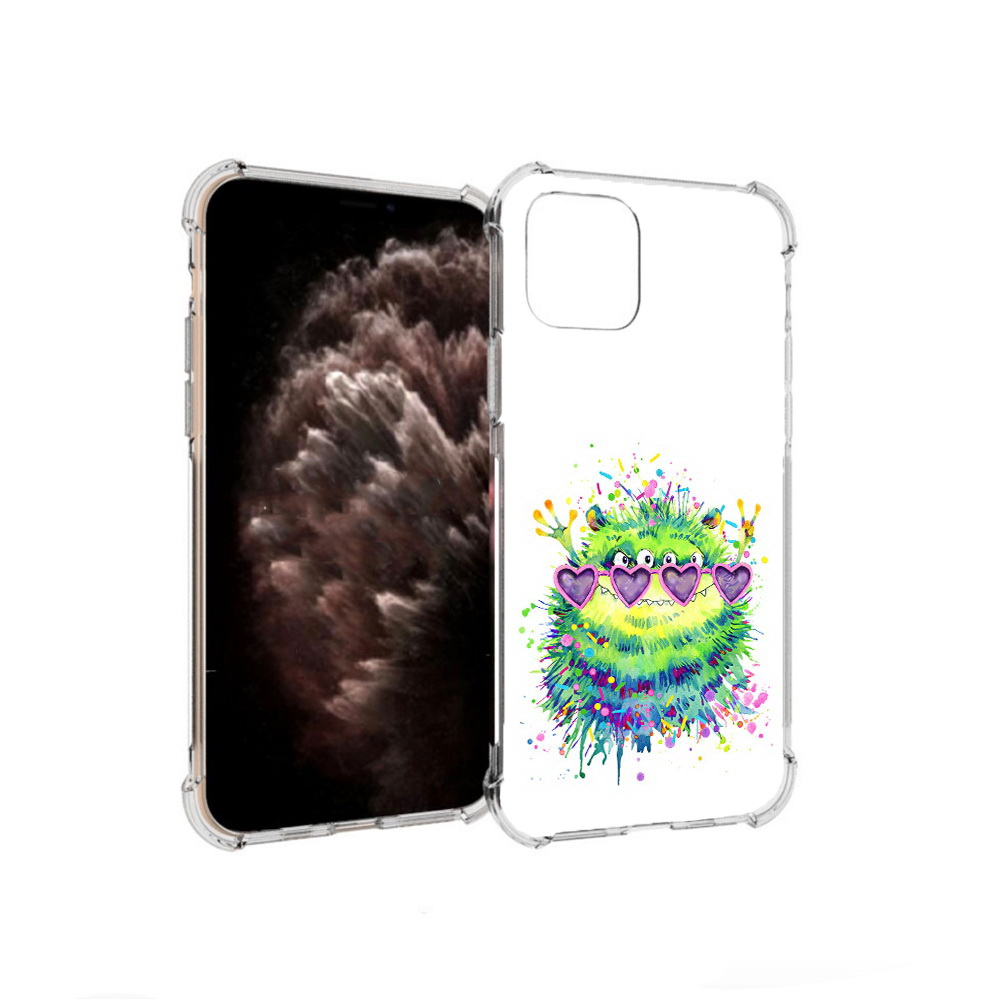 

Чехол MyPads Tocco для Apple iPhone 11 Pro Пушистый персонаж, Прозрачный, Tocco