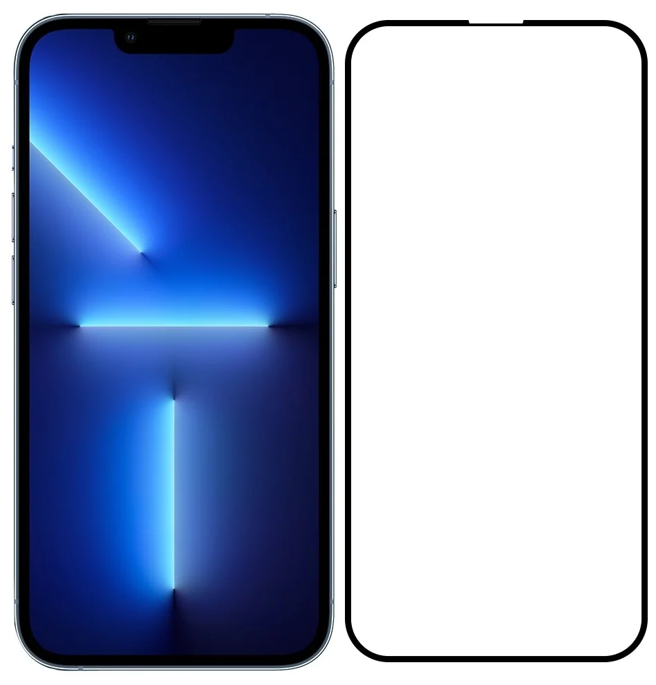 

Защитное стекло для iPhone 13/13 Pro Full Screen Black, 13/13 Pro