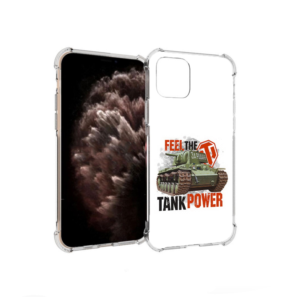 

Чехол MyPads Tocco для Apple iPhone 11 Pro Танк, Прозрачный, Tocco