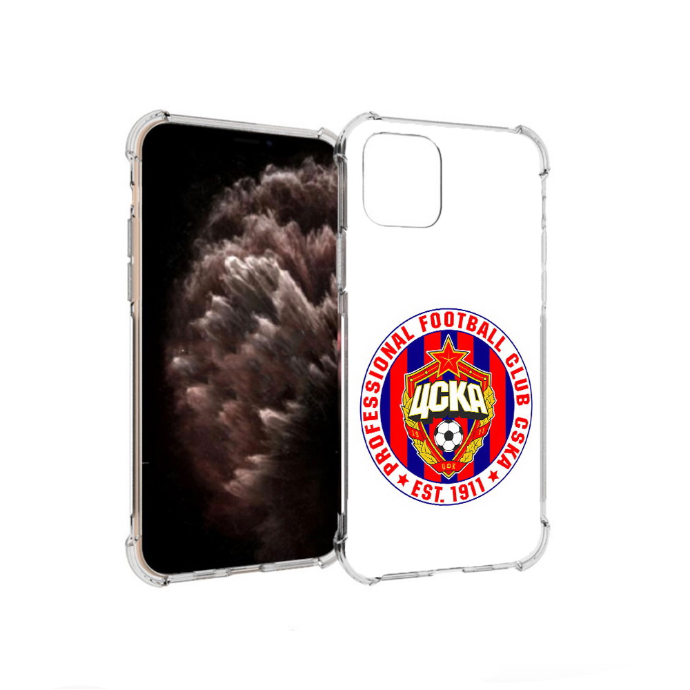 

Чехол MyPads Tocco для Apple iPhone 11 Pro ФК ЦСК логотип, Прозрачный, Tocco